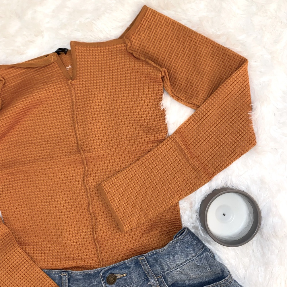 urban outfitters | pumpkin plush seamless bodysuit · · · xs/s nwt
